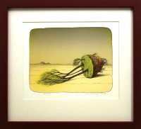 PRODÁNO.  Josef Velčovský - Kousek rodné země - grafika